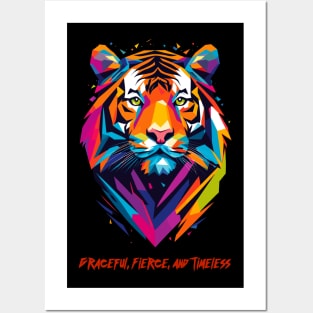 Tiger's Legacy: Graceful, Fierce, and Timeless Posters and Art